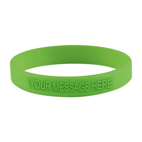 Custom Logo Silicone Wristband Bracelet