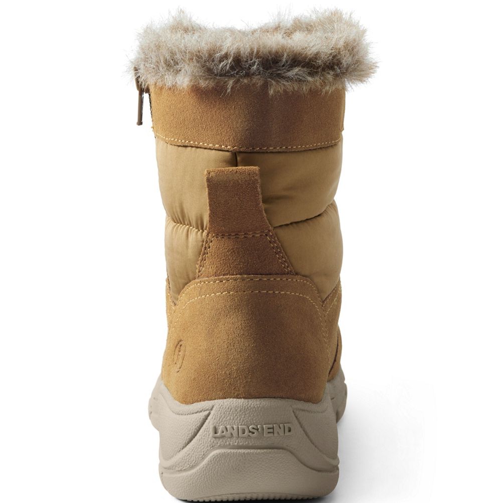 Women's All Weather Short Insulated Winter Snow Boots | Lands' End