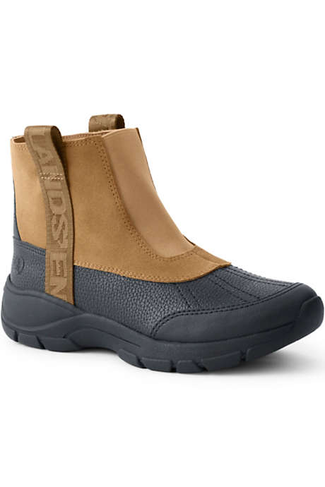 Women's All Weather Suede Pull On Boots