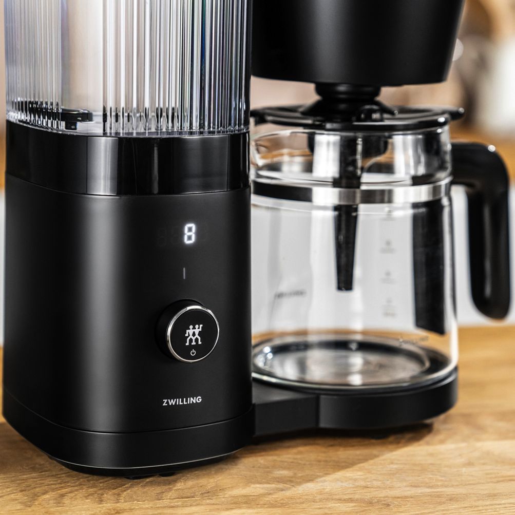 ZWILLING Thermal Drip Coffee Maker in Black, Enfinigy Series in