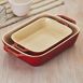 Staub Ceramic Rectangular Baking Dish Set - 2 piece, alternative image