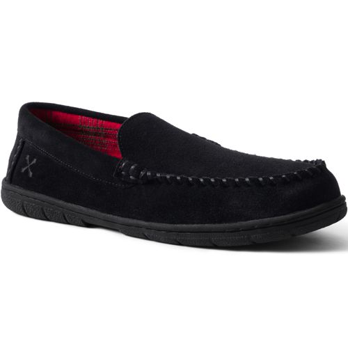 Lands end moccasin online slippers mens