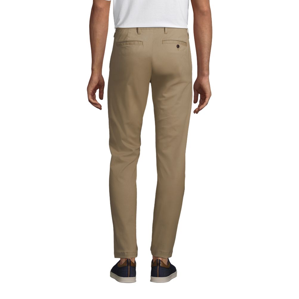 Ultra Slim Stretch Two Tone Tailored Pant - Khaki, Suit Pants