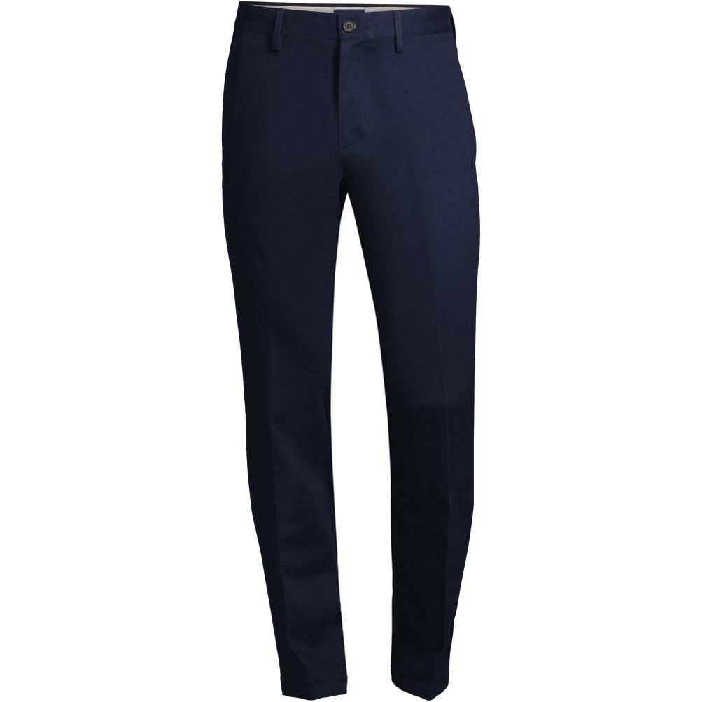 Men's Straight Fit No Iron Chino Pants | Lands' End