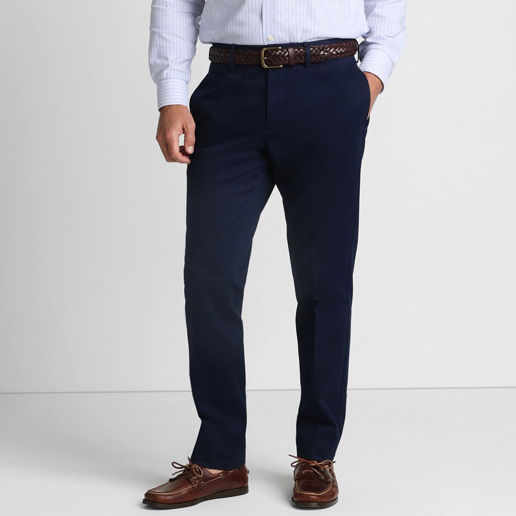 Men's Straight Fit No Iron Chino Pants