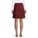 Women's High Rise Elastic Waist Pull On Soft Cotton Blend Skort, Back