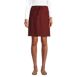 Women's High Rise Elastic Waist Pull On Soft Cotton Blend Skort, Front