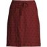 Women's High Rise Elastic Waist Pull On Soft Cotton Blend Skort, Front