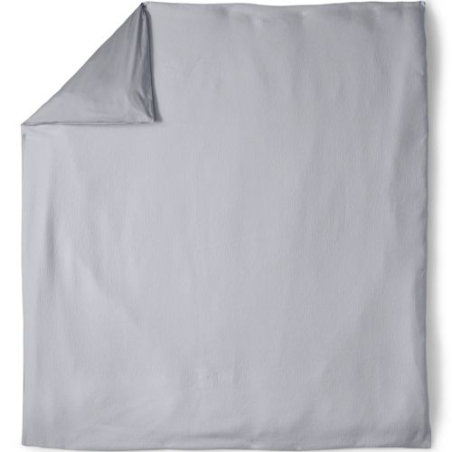 Strukturierter Bettdeckenbezug aus Bio-Baumwolle, 203 x 203 cm image number 1