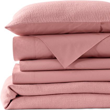Organic Cotton Textured Duvet Cover and Sham - image 3