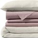 Organic Cotton Textured Duvet Cover, Front