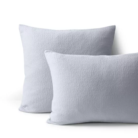 Organic Cotton Textured Duvet Cover and Sham - primary