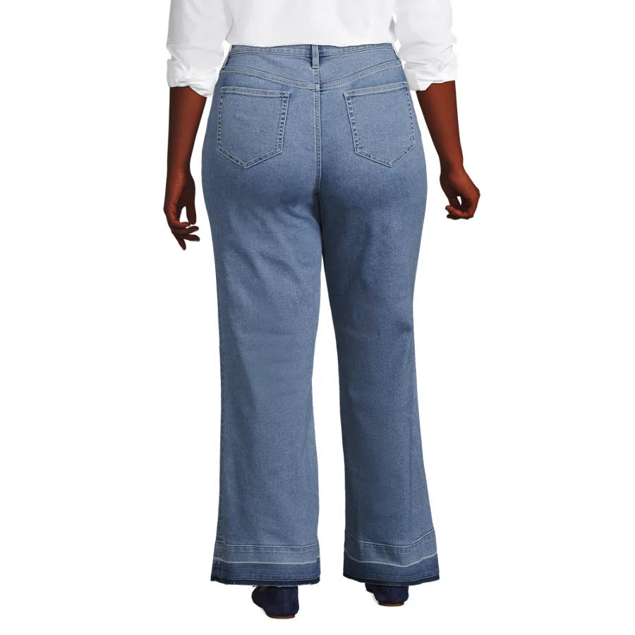 High Rise Wide Leg Jeans