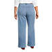 Women's Plus Size Recover High Rise Wide Leg Blue Jeans, Back