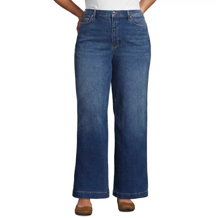 High Rise Wide Leg Jeans view 2