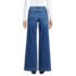 Women's Recover High Rise Wide Leg Blue Jeans, Back
