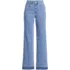 High Rise Wide Leg Denim Jeans, Front