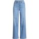 Women's Tall Recover High Rise Wide Leg Blue Jeans, Front