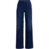 High Rise Wide Leg Denim Jeans, Front