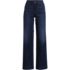 Women's Recover High Rise Wide Leg Blue Jeans, Front