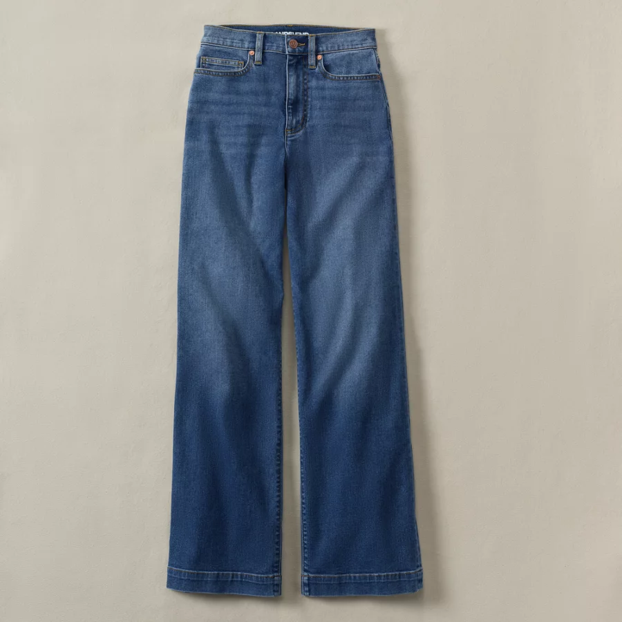 High Rise Wide Leg Jeans view 5