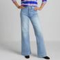 Women's Recover High Rise Wide Leg Blue Jeans