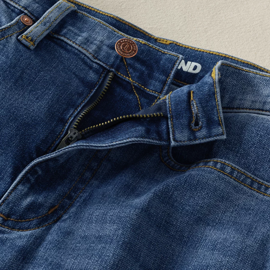 High Rise Wide Leg Jeans view 7