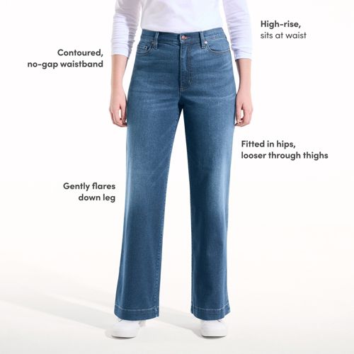 High Rise Wide Leg Jeans - image 5
