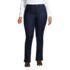 Women's Plus Size Recover High Rise Bootcut Blue Jeans, Front