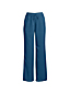 Pantalon Large à Taille Haute Elastiquée, Femme Stature Standard