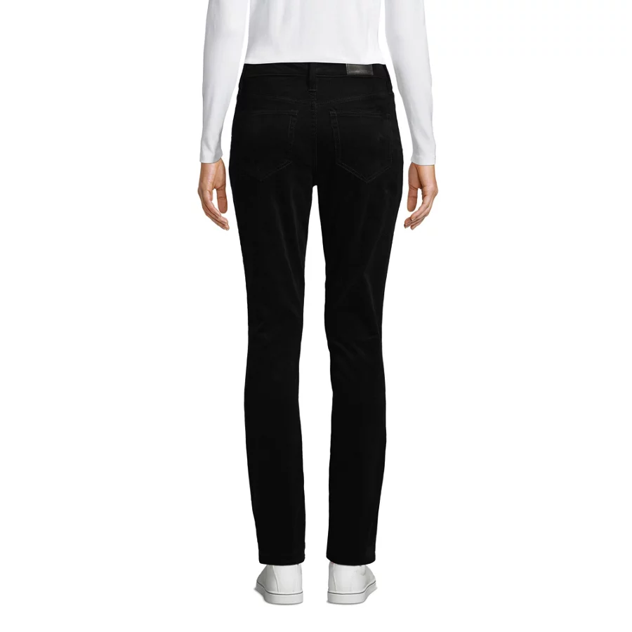Women's Mid Rise Straight Leg Corduroy Pants view 3