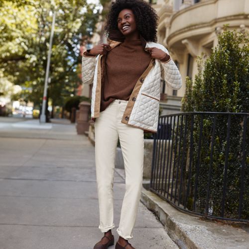 Women's Starfish Mid Rise Straight Leg Pants
