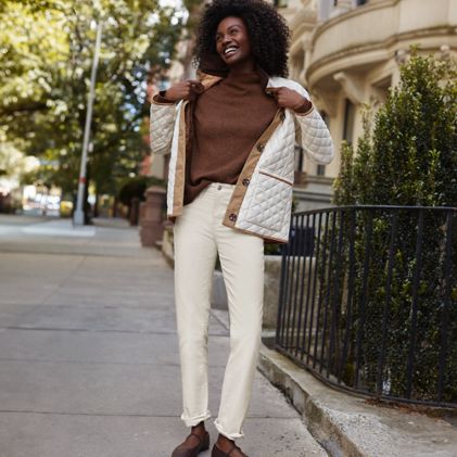 Women's Tall Mid Rise Straight Leg Corduroy Pants - primary