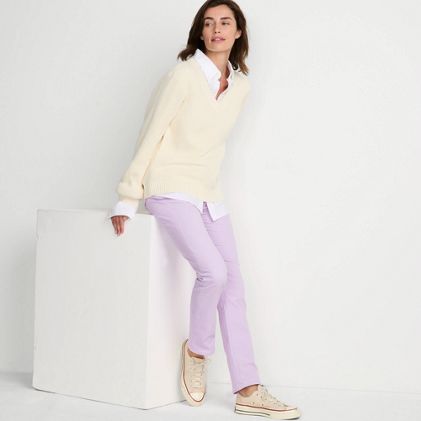 Women's Tall Mid Rise Straight Leg Corduroy Pants - image 3