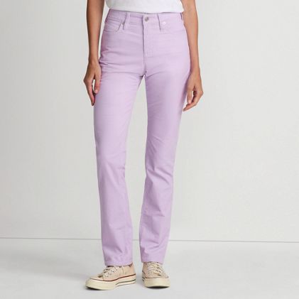 Women's Tall Mid Rise Straight Leg Corduroy Pants - image 1