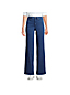 High Waist Knit Jeans mit weitem Bein für Damen image number 0