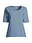 Heritage Pima-Shirt mit halblangen Ärmeln für Damen image number 1