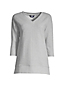 Shirt mit Waffelstruktur und 3/4-Ärmeln für Damen in Petite-Größe image number 4