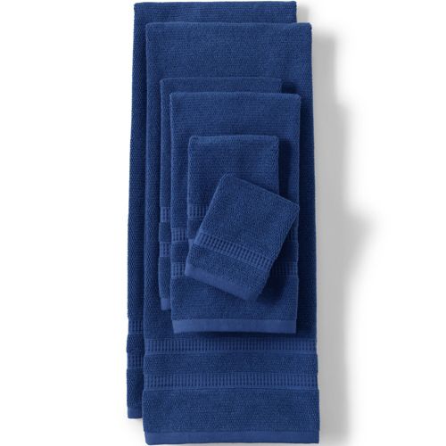 Kids Cotton Appliqué Bath Towel - Lands' End