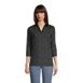 Women's 3/4 Sleeve Supima Cotton Johnny Collar Tunic, Front