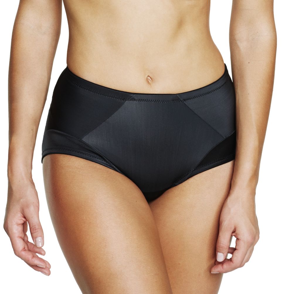 High Cut Brief Super Comfy Panty Shaper - Soft Tummy Control Classic  Underwear for Women