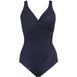 Miraclesuit Women's Must Have Pin Point Oceanus V-neck Slimming One Piece Swimsuit, alternative image