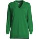 Women's Fine Gauge Cotton Pullover Tunic Sweater, Front