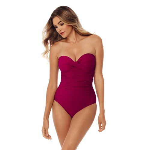 Miraclesuit Women's Rock Solid Madrid Slimming Underwire One Piece Swimsuit