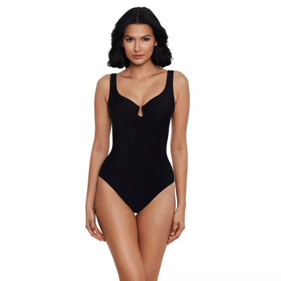 Miraclesuit Women's Must Haves Escape Slimming Underwire One Piece Swimsuit - primary