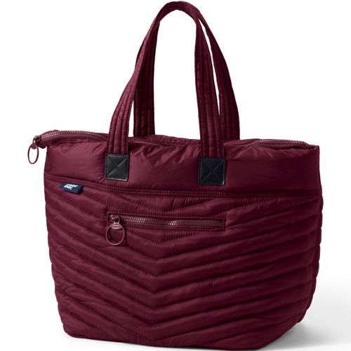 Lands' End Inner Pockets Tote Bags for Women