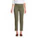 Women's Lands' End Flex Mid Rise Pull On Crop Pants, Front