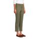 Women's Lands' End Flex Mid Rise Pull On Crop Pants, alternative image