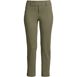 Women's Lands' End Flex Mid Rise Pull On Crop Pants, Front