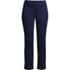 Women's Lands' End Flex Mid Rise Pull On Crop Pants, Front